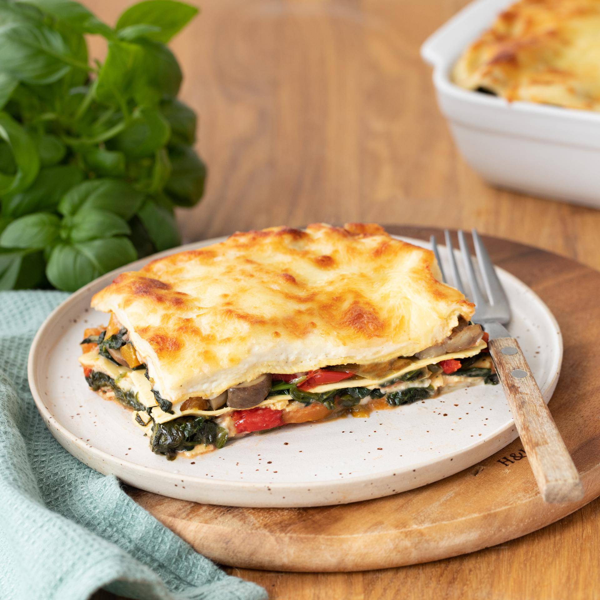 Lasagne vegetariane - Ricette EASY FRY OVEN & GRILL 9 in 1 | Moulinex