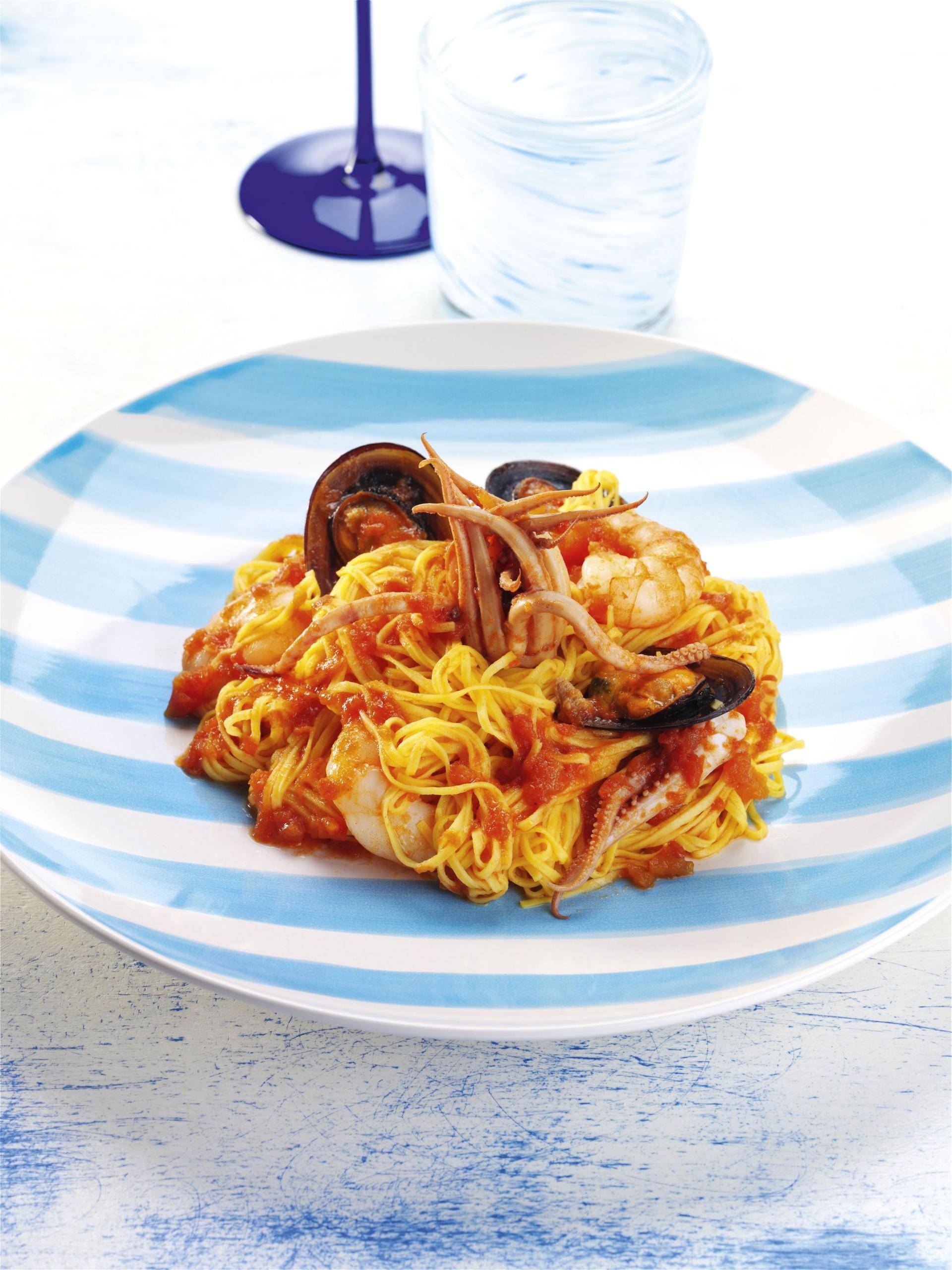 Tagliolini ai frutti di mare - Ricette Companion | Moulinex