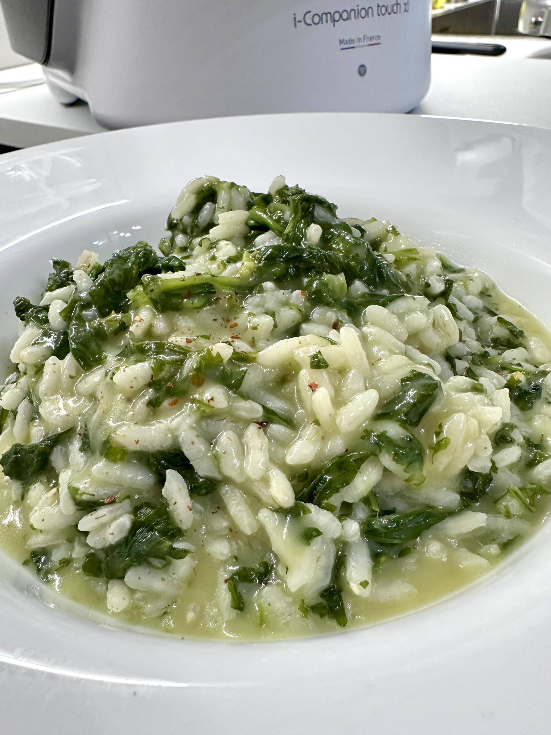 Riso e cima di rapa ( light) - Ricette Companion Connect XL | Moulinex