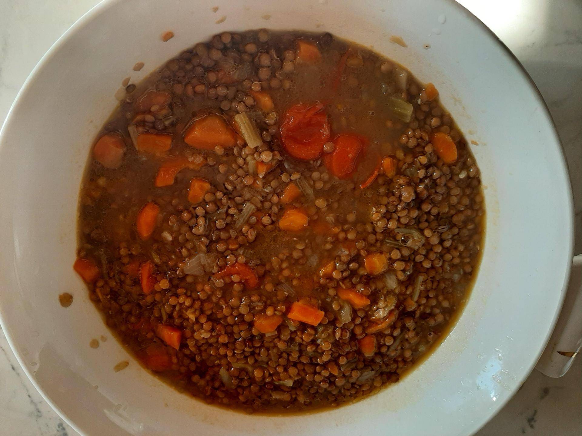 Lenticchie con verdure - Ricette Companion Connect | Moulinex