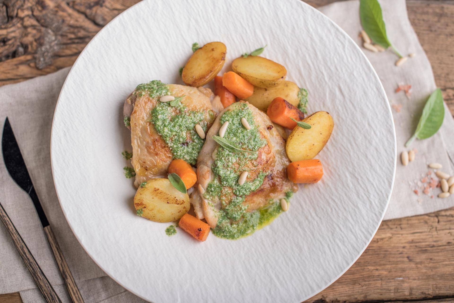 Sovracosce pinoli pesto di salvia - Ricette Cookeo | Moulinex