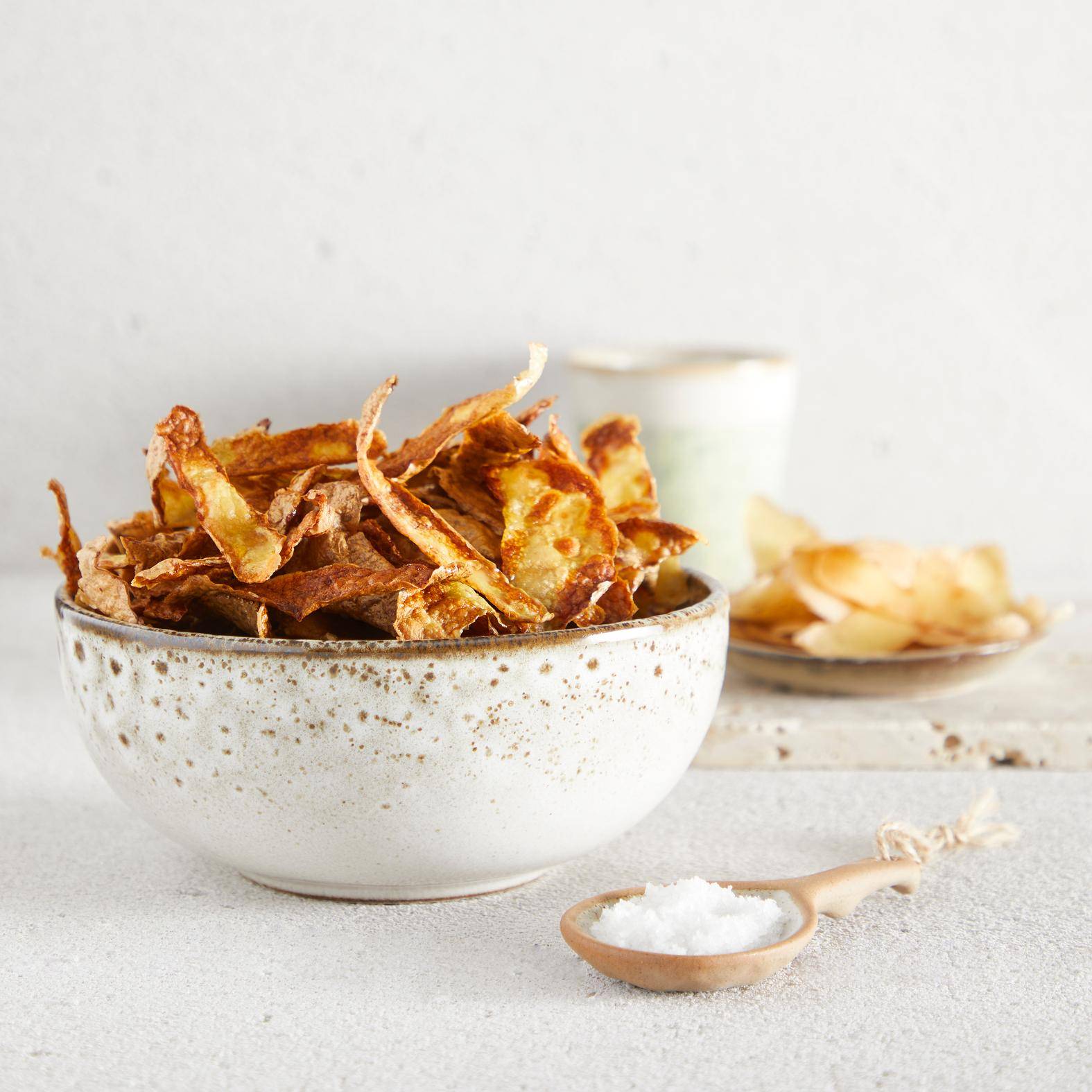 Chips di buccia di patate - Ricette EASY FRY GRILL & STEAM 3 in 1 | Moulinex