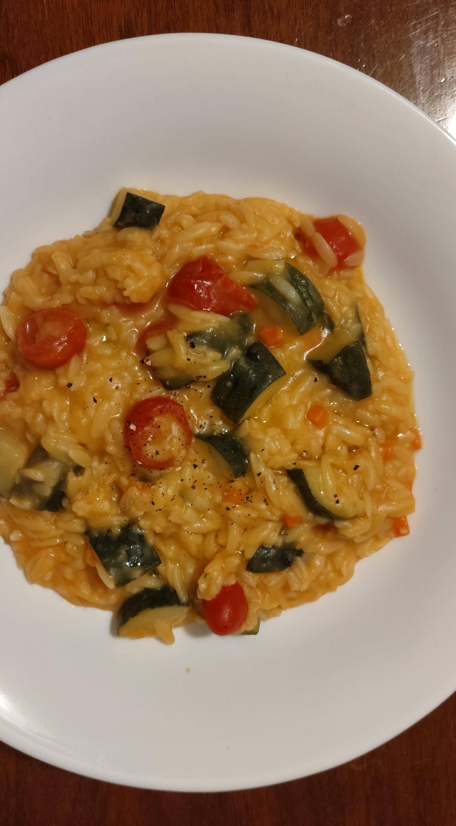 Risoni con cannellini, zucchine e pomodorini - Ricette Companion Connect XL | Moulinex