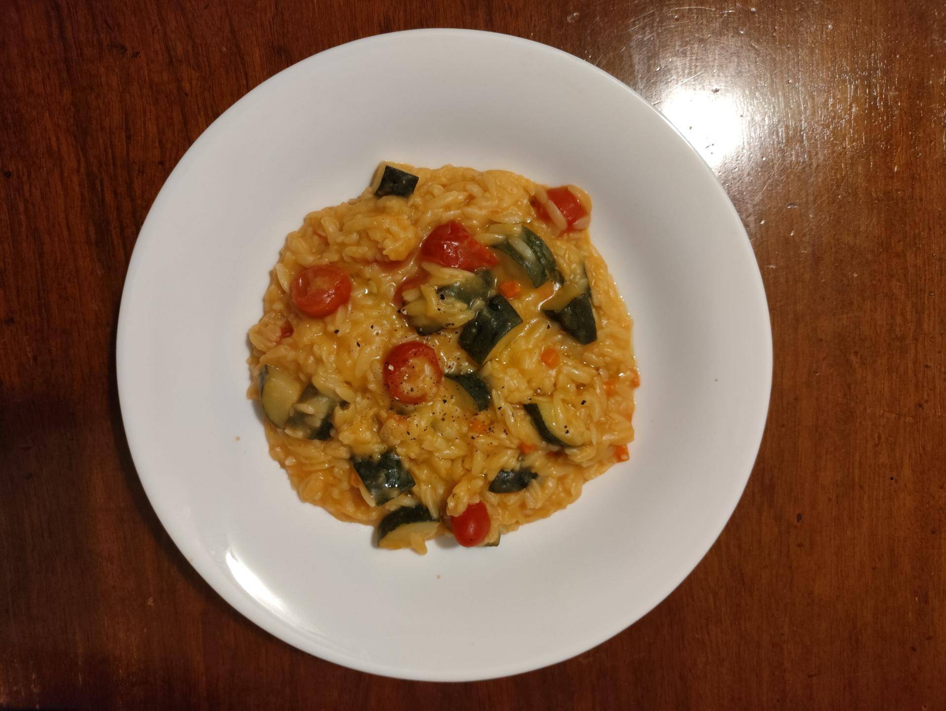 Risoni con cannellini, zucchine e pomodorini - Ricette Companion Connect XL | Moulinex