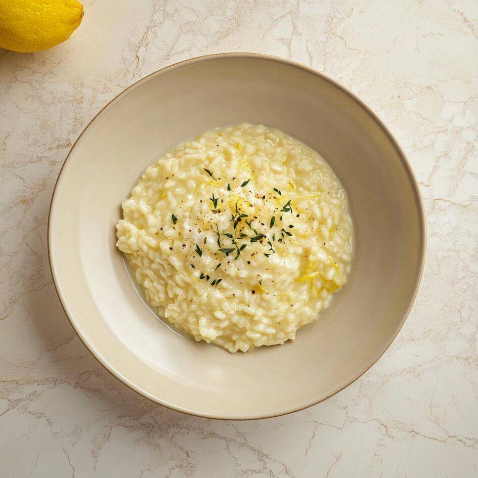 Risotto cremoso al limone e mascarpone - Ricette Cookeo Infinity Autostir | Moulinex