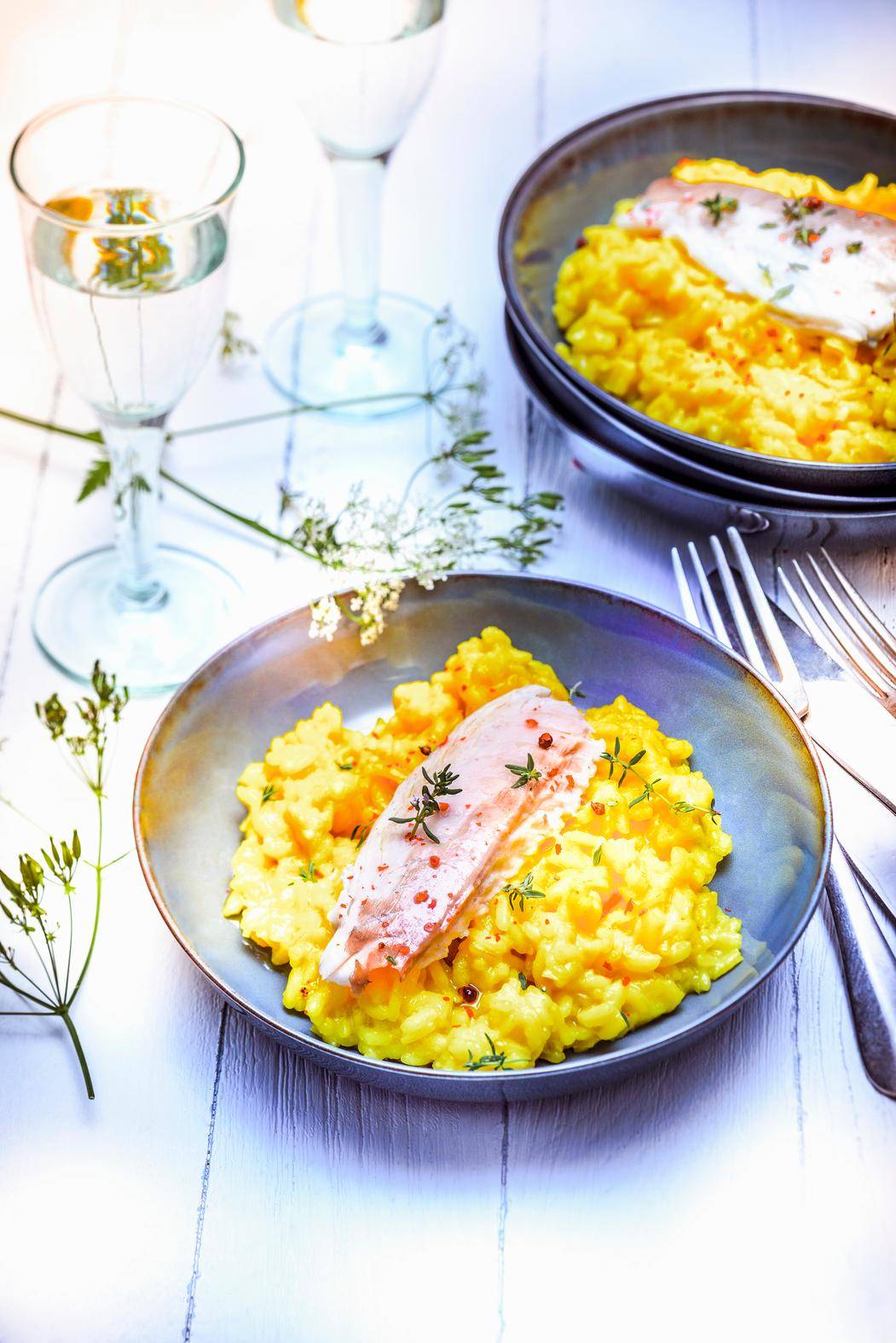 Risotto con orata e zafferano - Ricette Companion | Moulinex