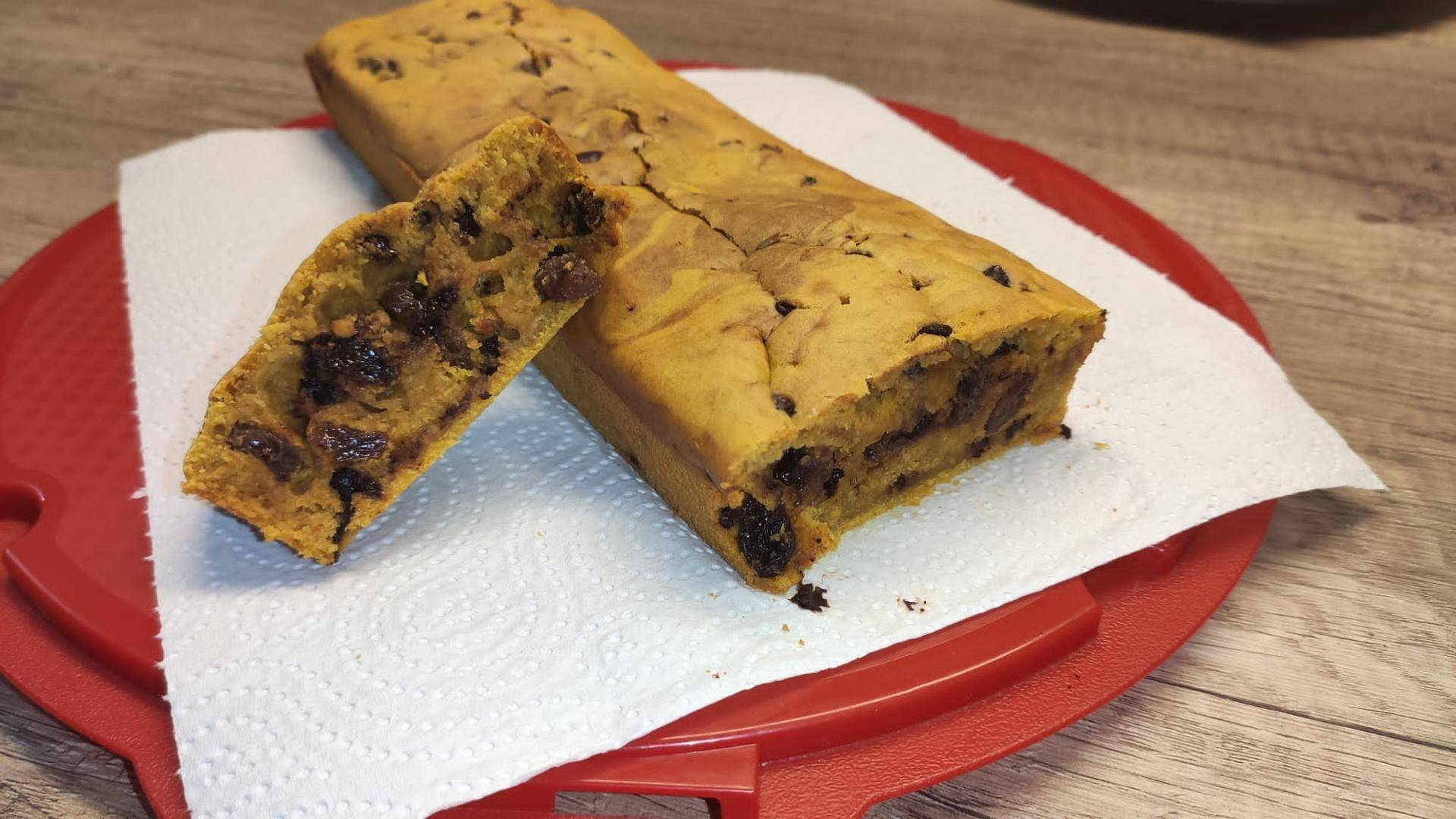 Plumcake alla zucca e uvetta - Ricette Companion Connect | Moulinex