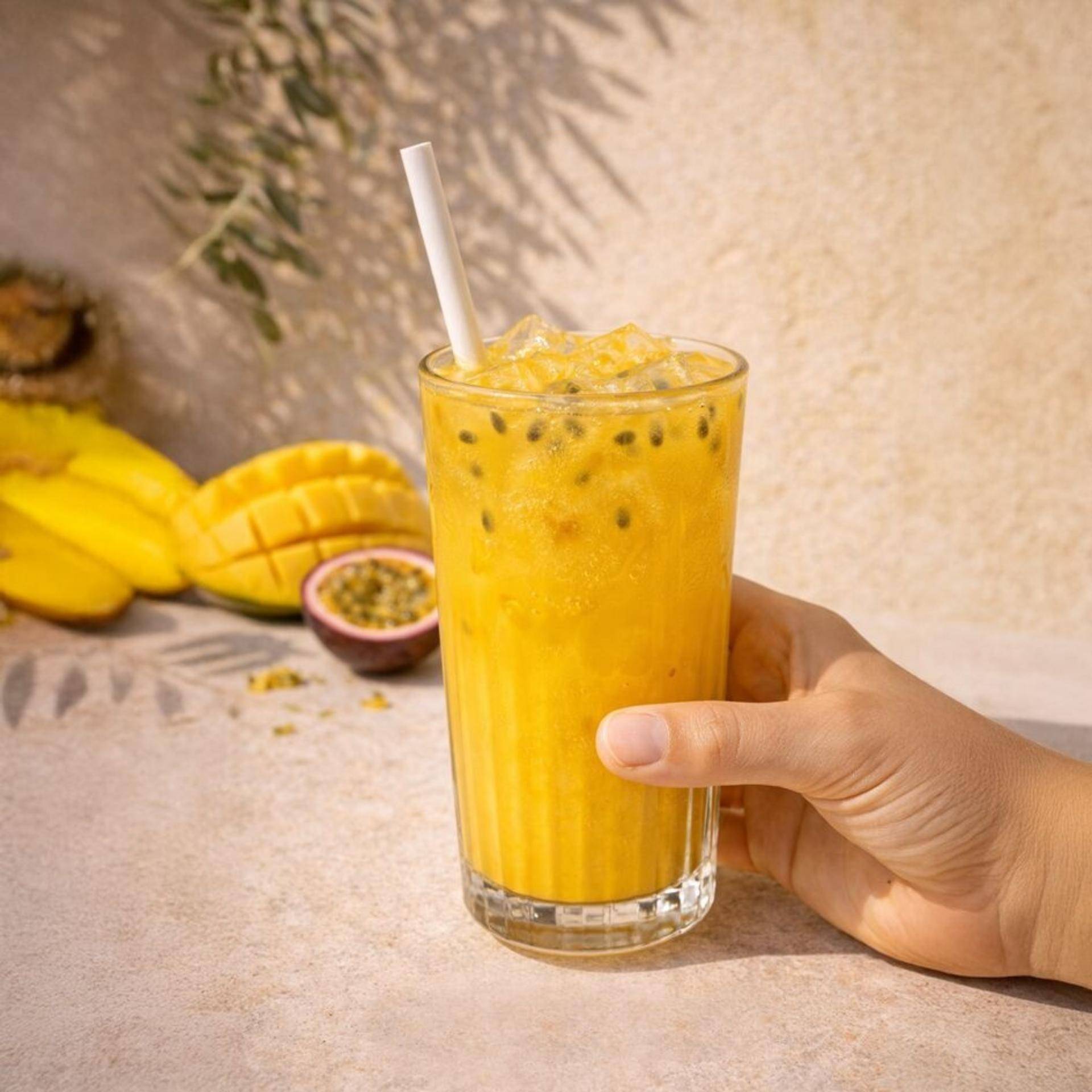 Milkshake al mango lassi - Ricette Freezi | Moulinex