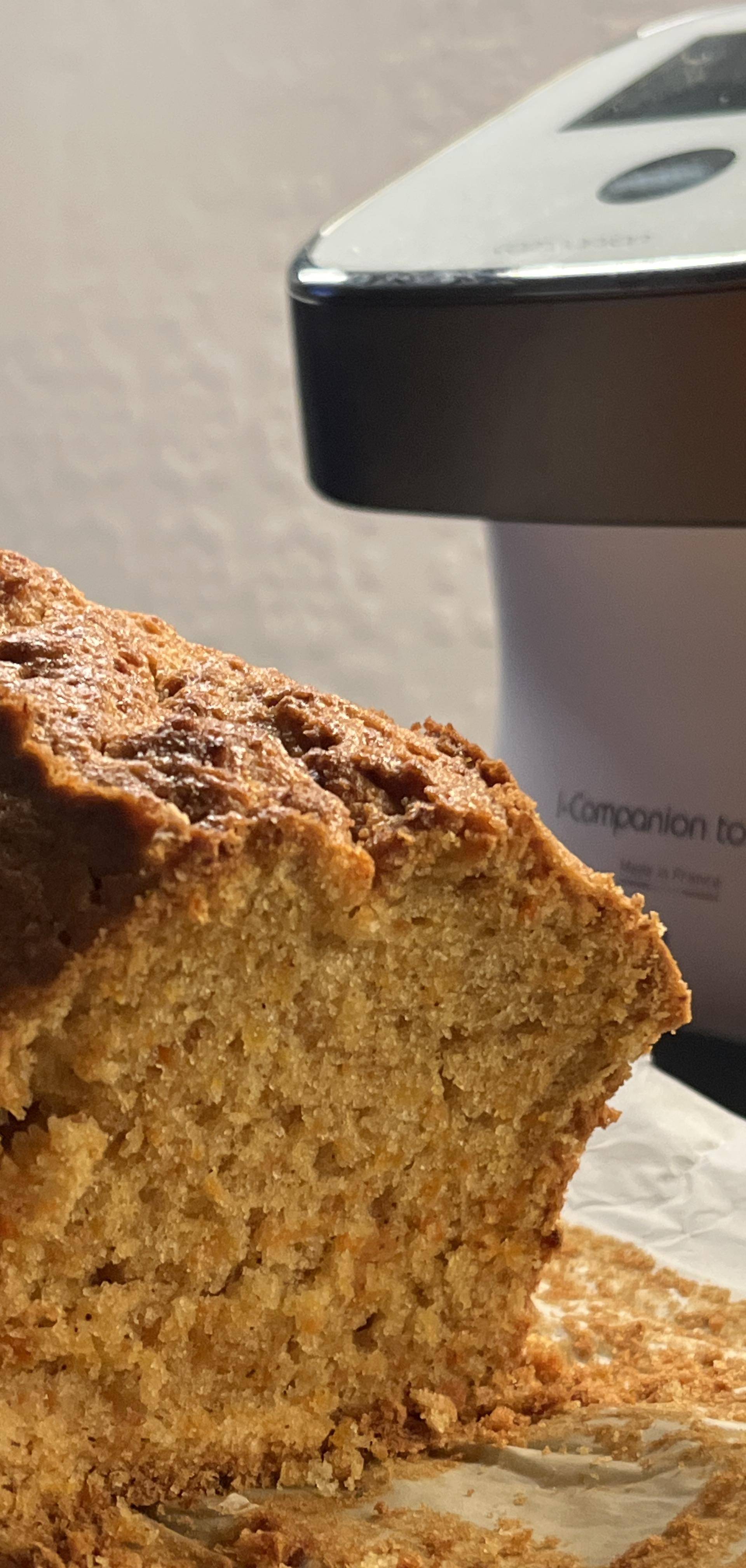 Torta Carote e cannella - Ricette Companion Connect XL | Moulinex