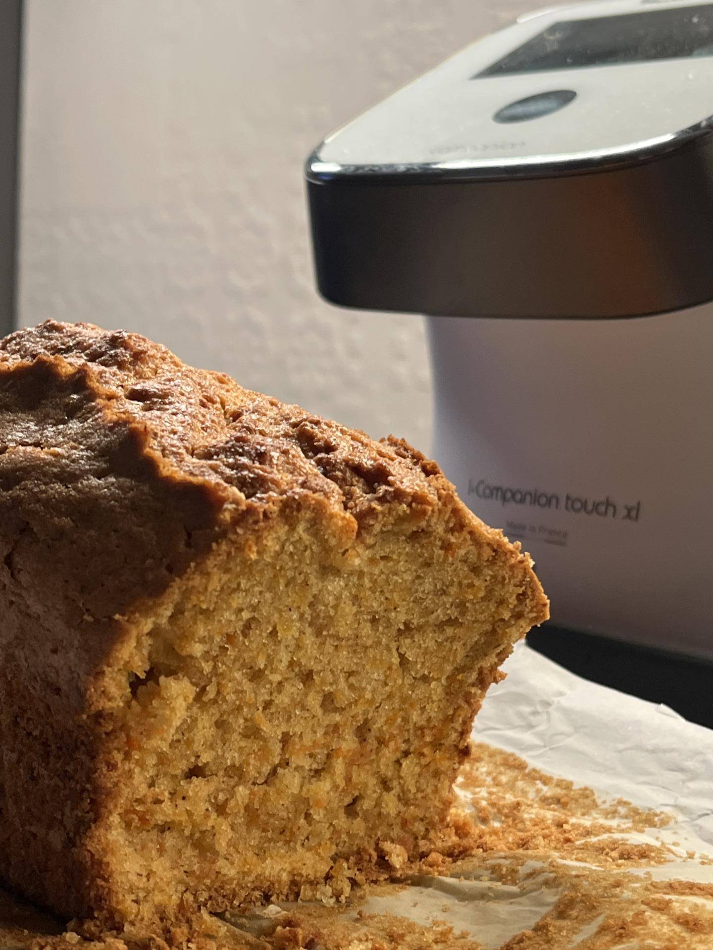 Torta Carote e cannella - Ricette Companion Connect XL | Moulinex