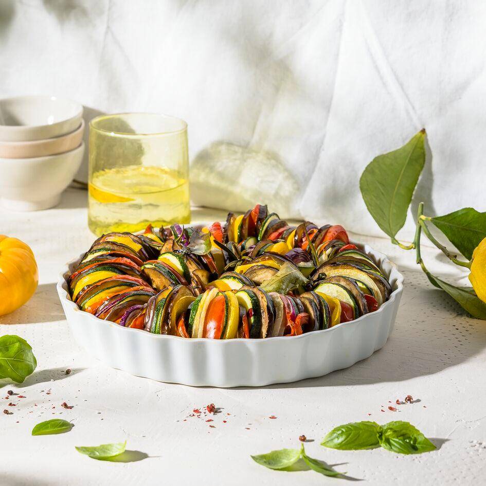 Tian di verdure estive - Ricette Easy Fry Max | Moulinex