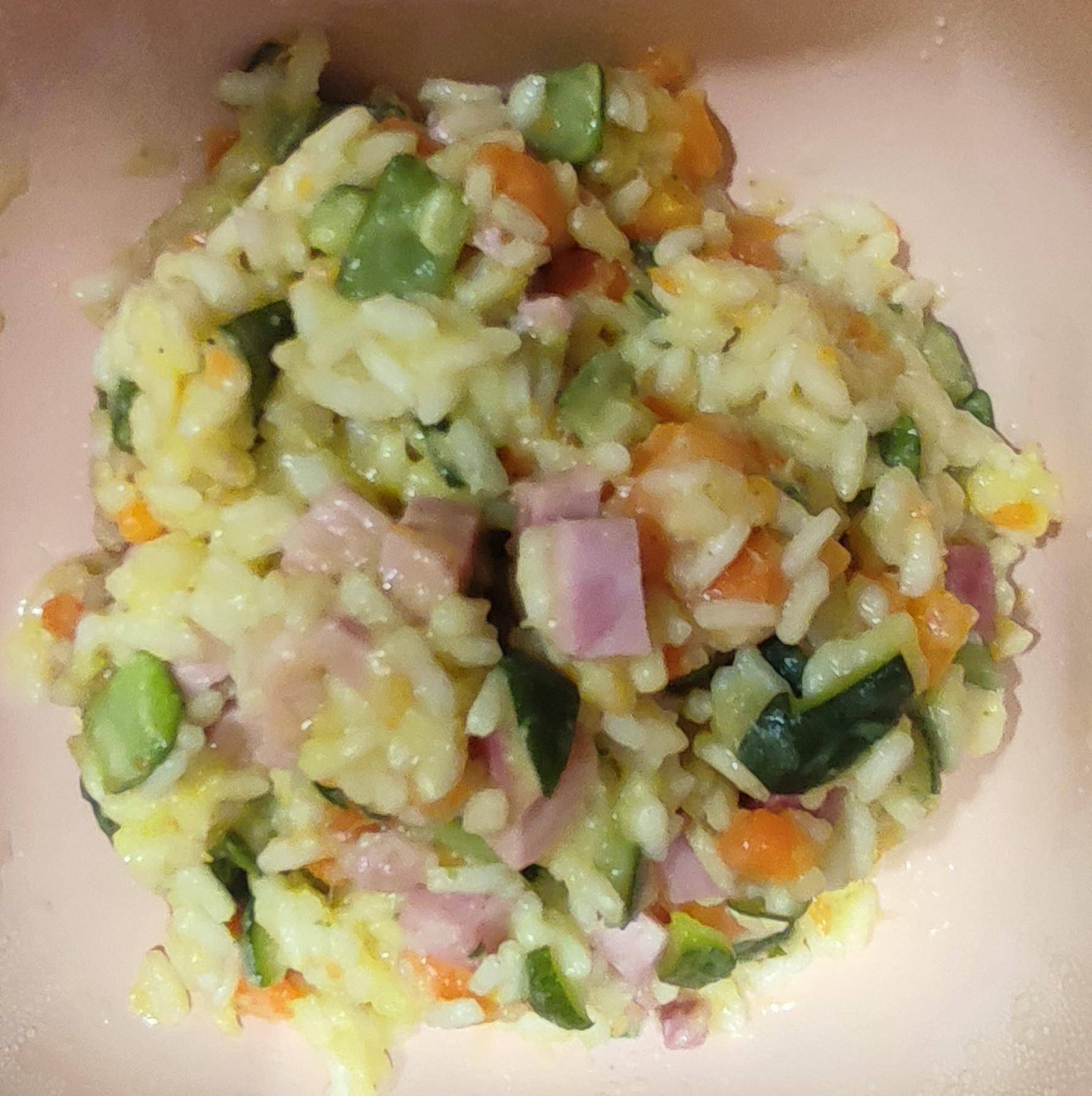 Risotto Zucchine Carote e Prosciutto cotto - Ricette Companion Connect XL | Moulinex