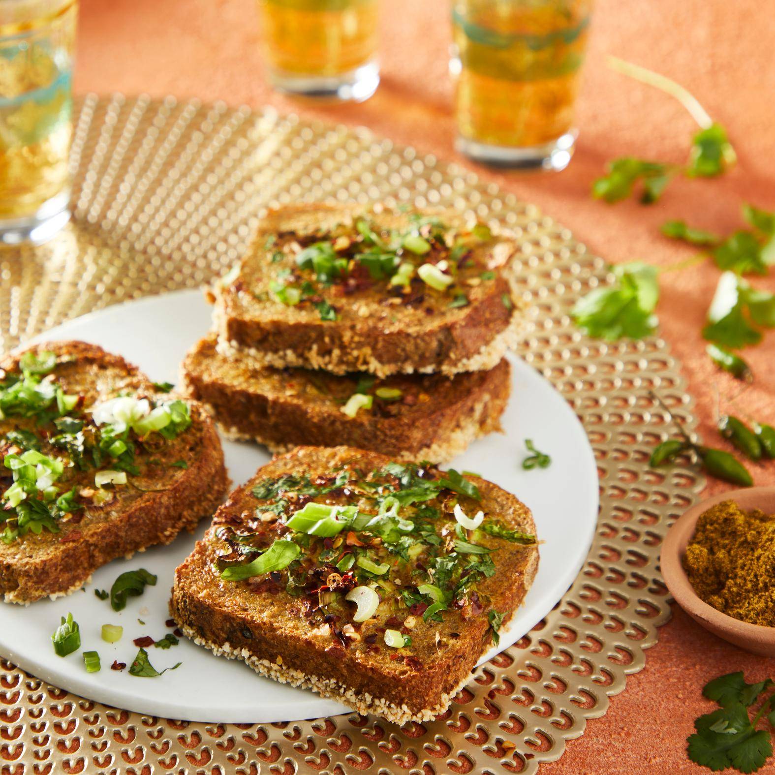 *Savoury masala French toast - Ricette EASY FRY GRILL & STEAM 3 in 1 | Moulinex