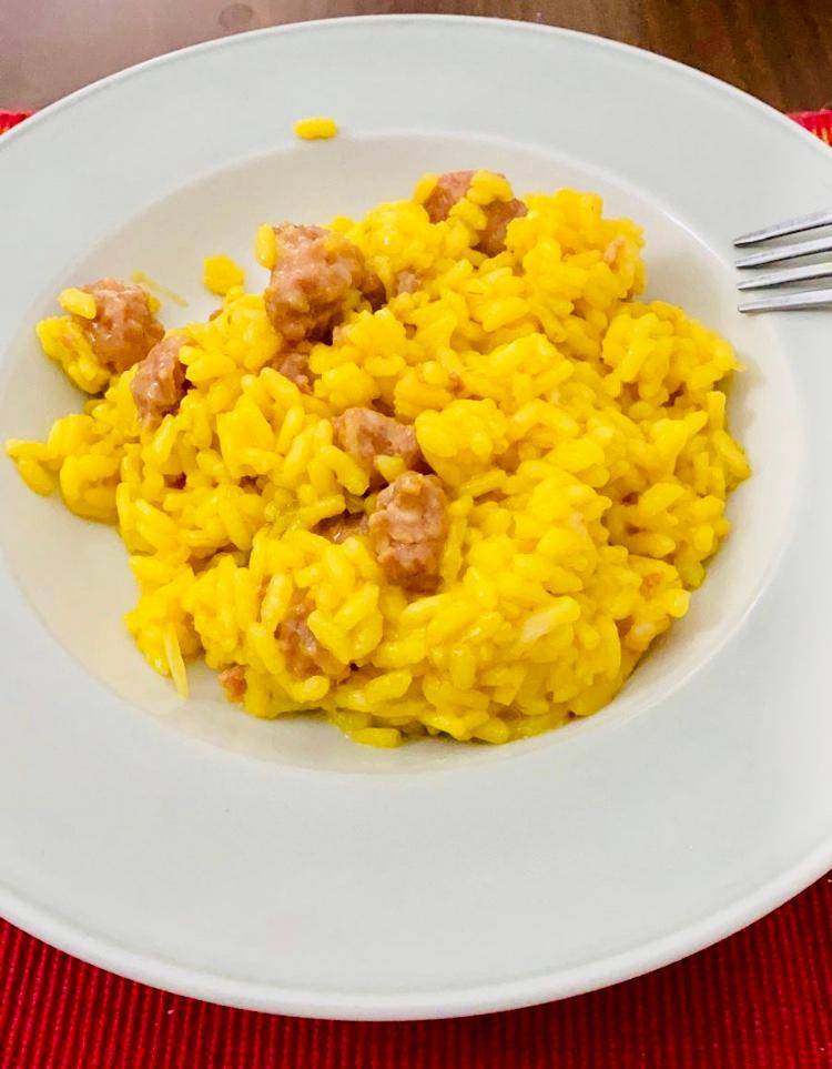 Risotto zafferano e salsiccia - Ricette Cookeo | Moulinex