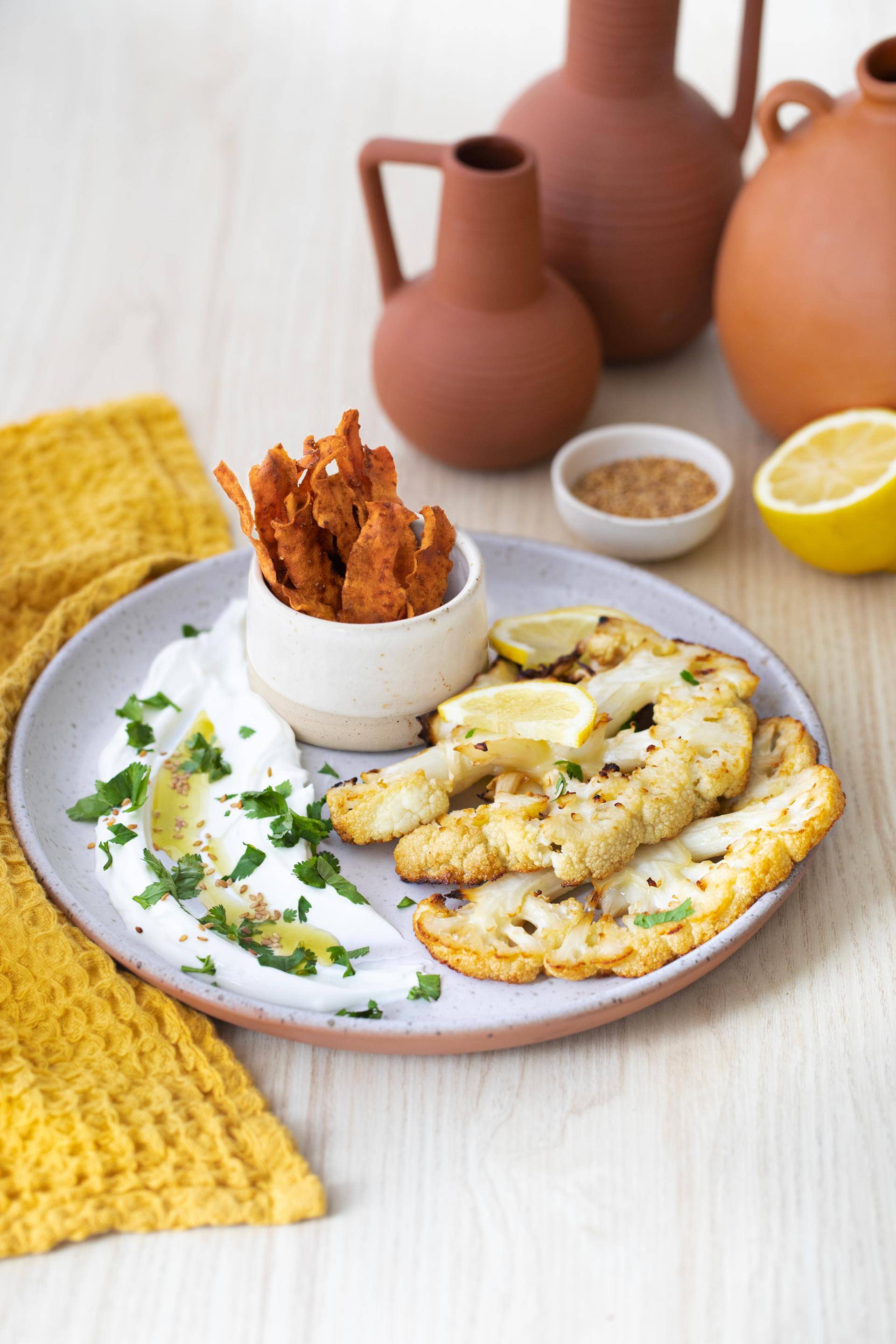 Bistecche di cavolfiore e chips di carote - Ricette EASY FRY & GRILL 2 in 1 XXL | Moulinex
