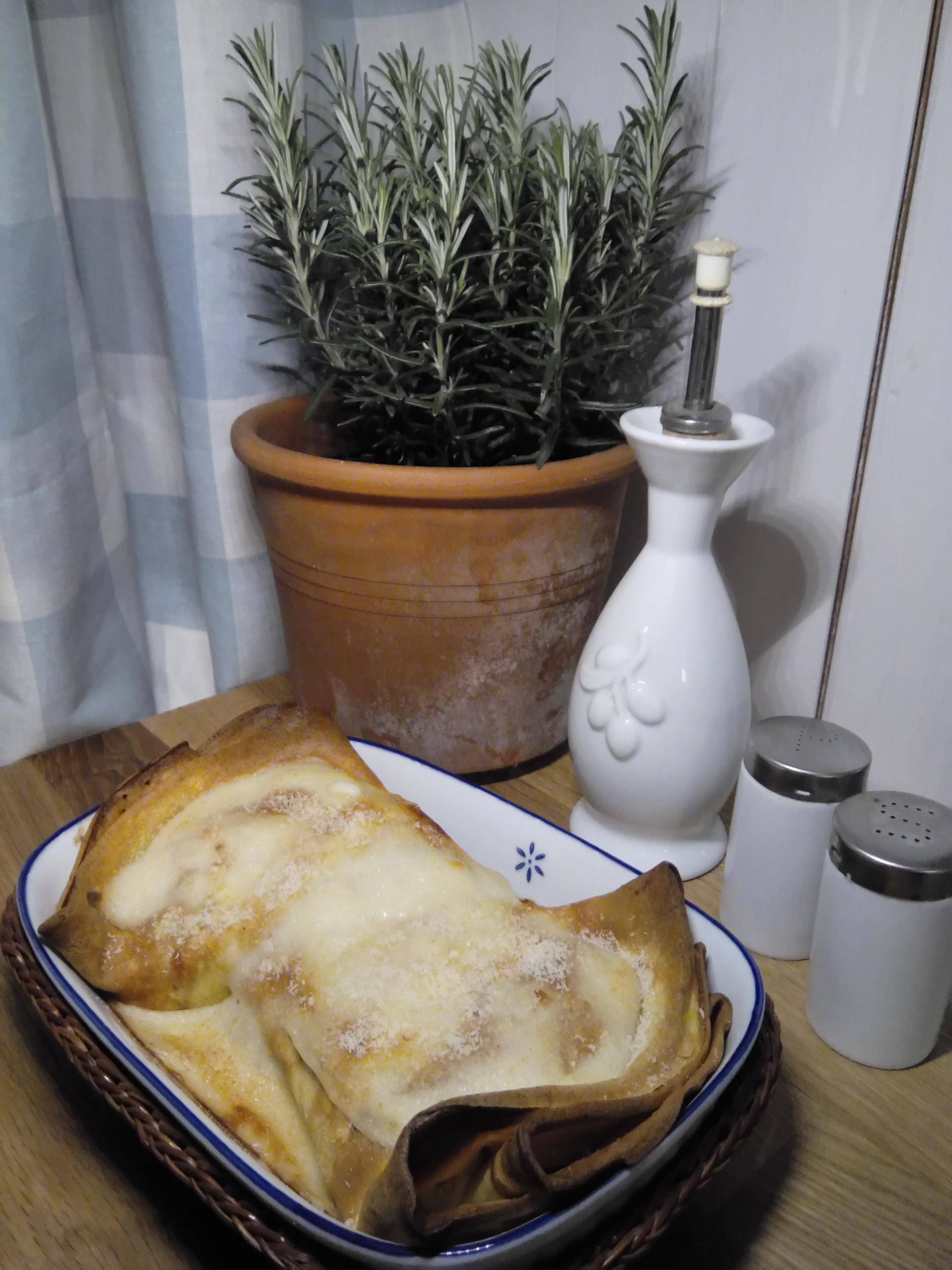 Crêpes ai funghi gratinate - Ricette Companion Connect | Moulinex