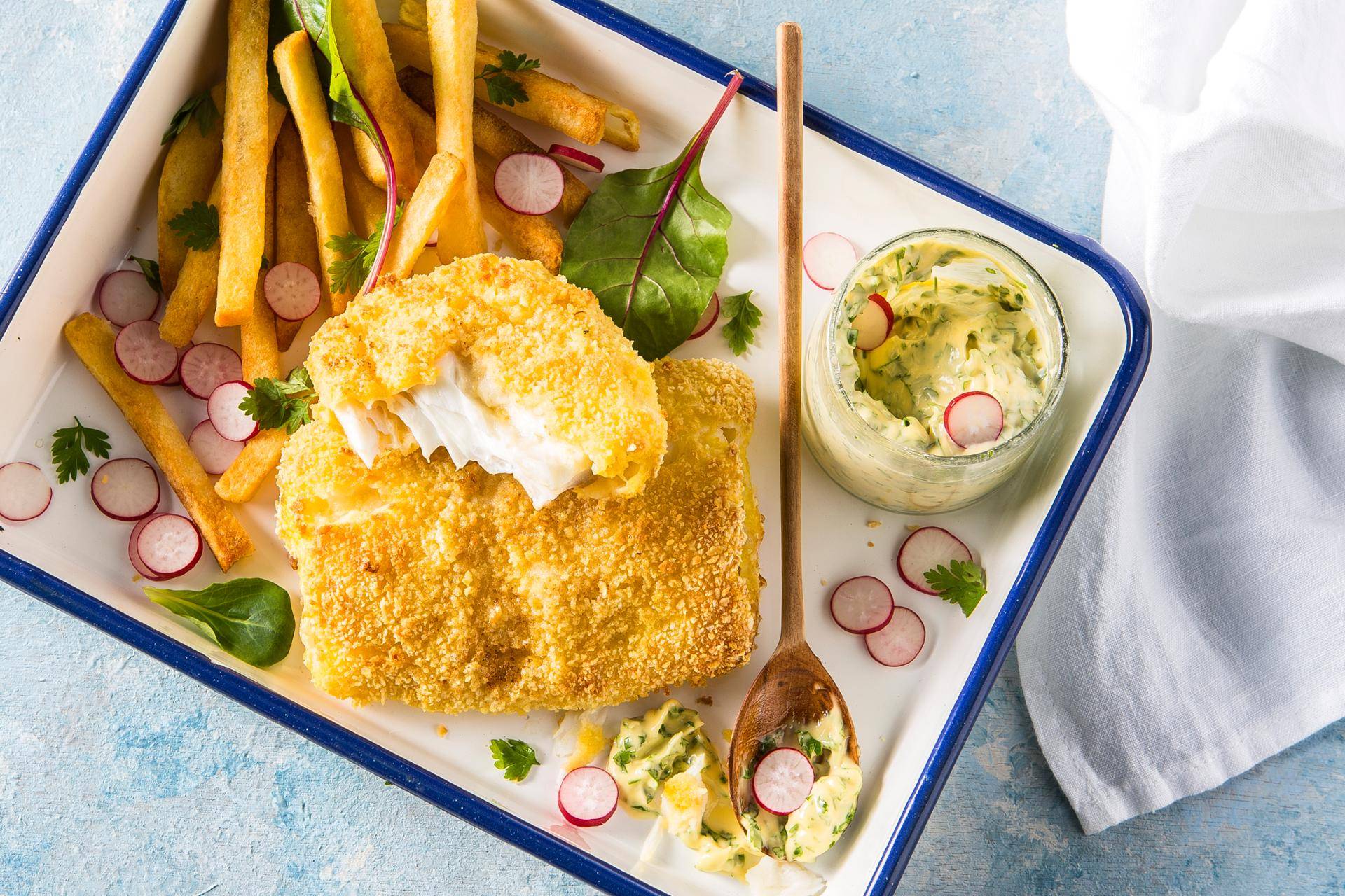 Fish and chips fatti in casa - Ricette EASY FRY & GRILL 2 in 1 DIGITAL | Moulinex