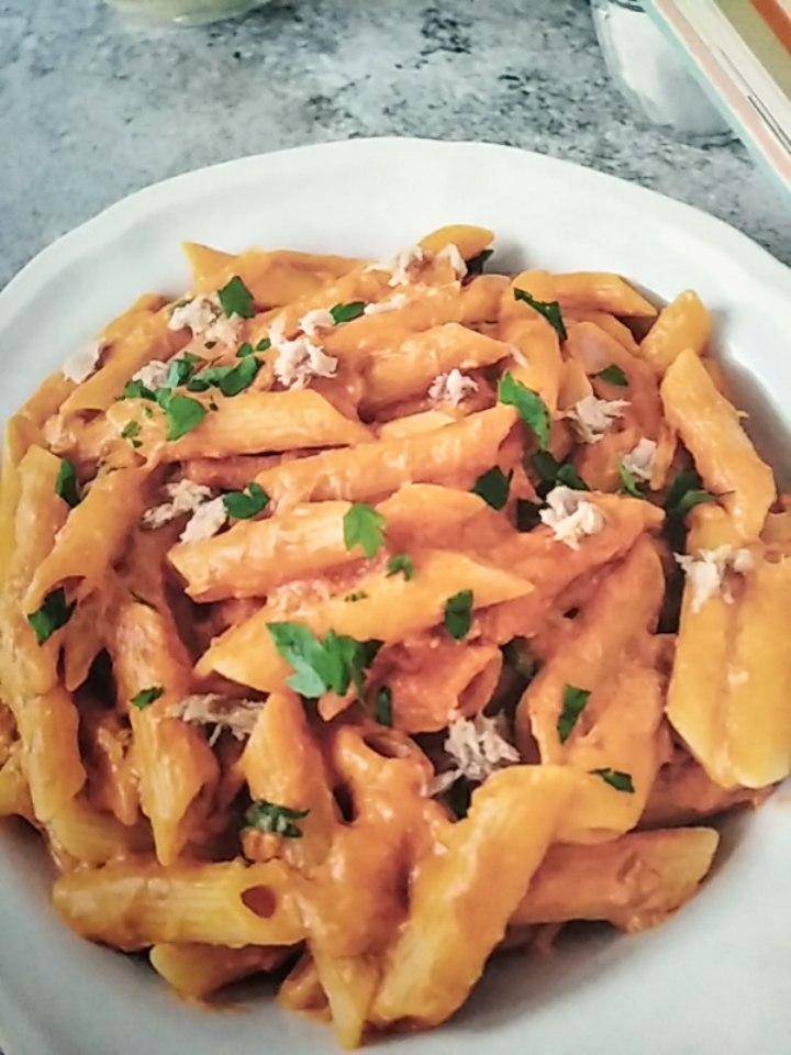 Penne al baffo con tonno - Ricette Companion Connect | Moulinex