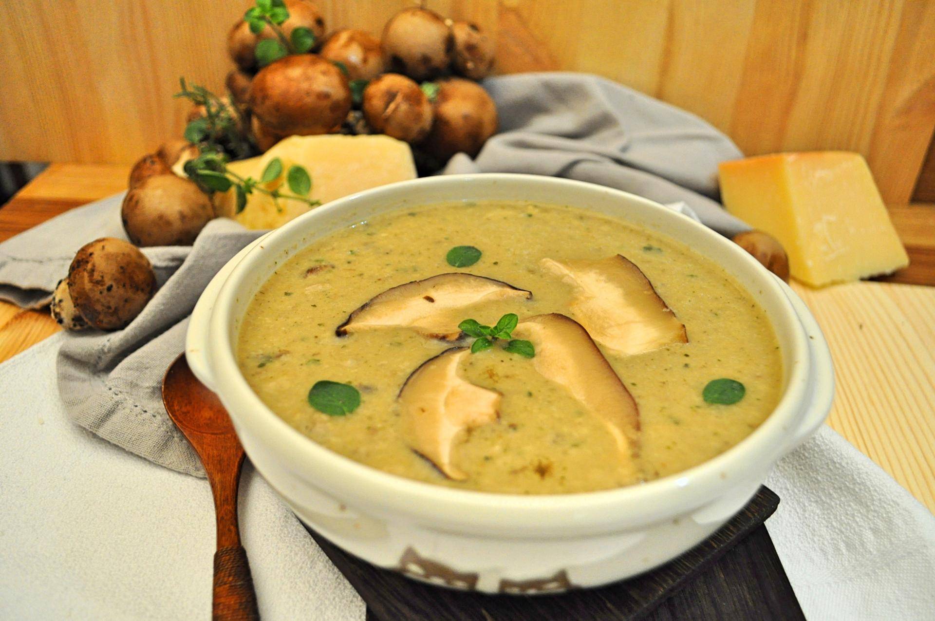 Zuppa con i funghi - Ricette Cookeo | Moulinex