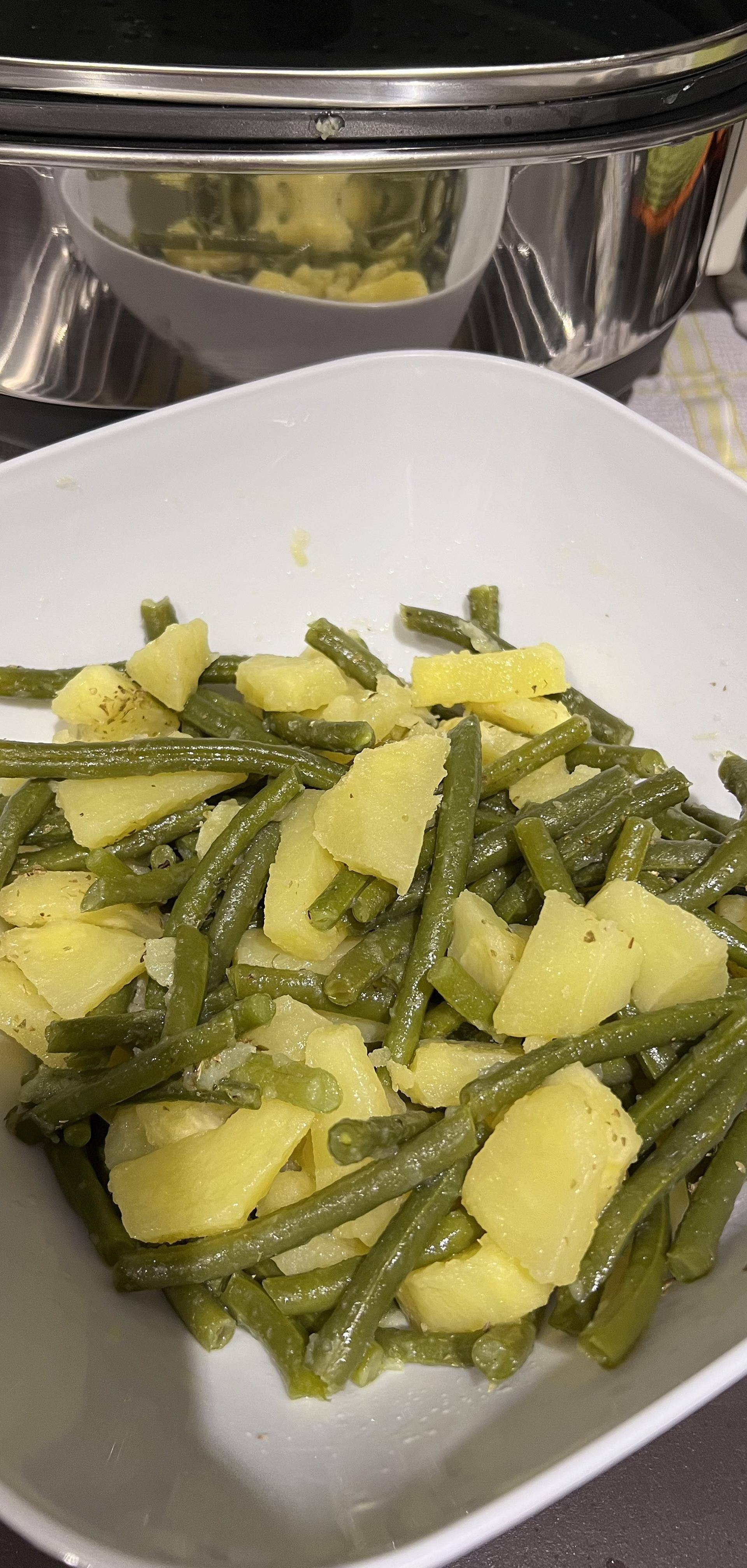 Fagiolini e patate al vapore - Ricette Companion | Moulinex