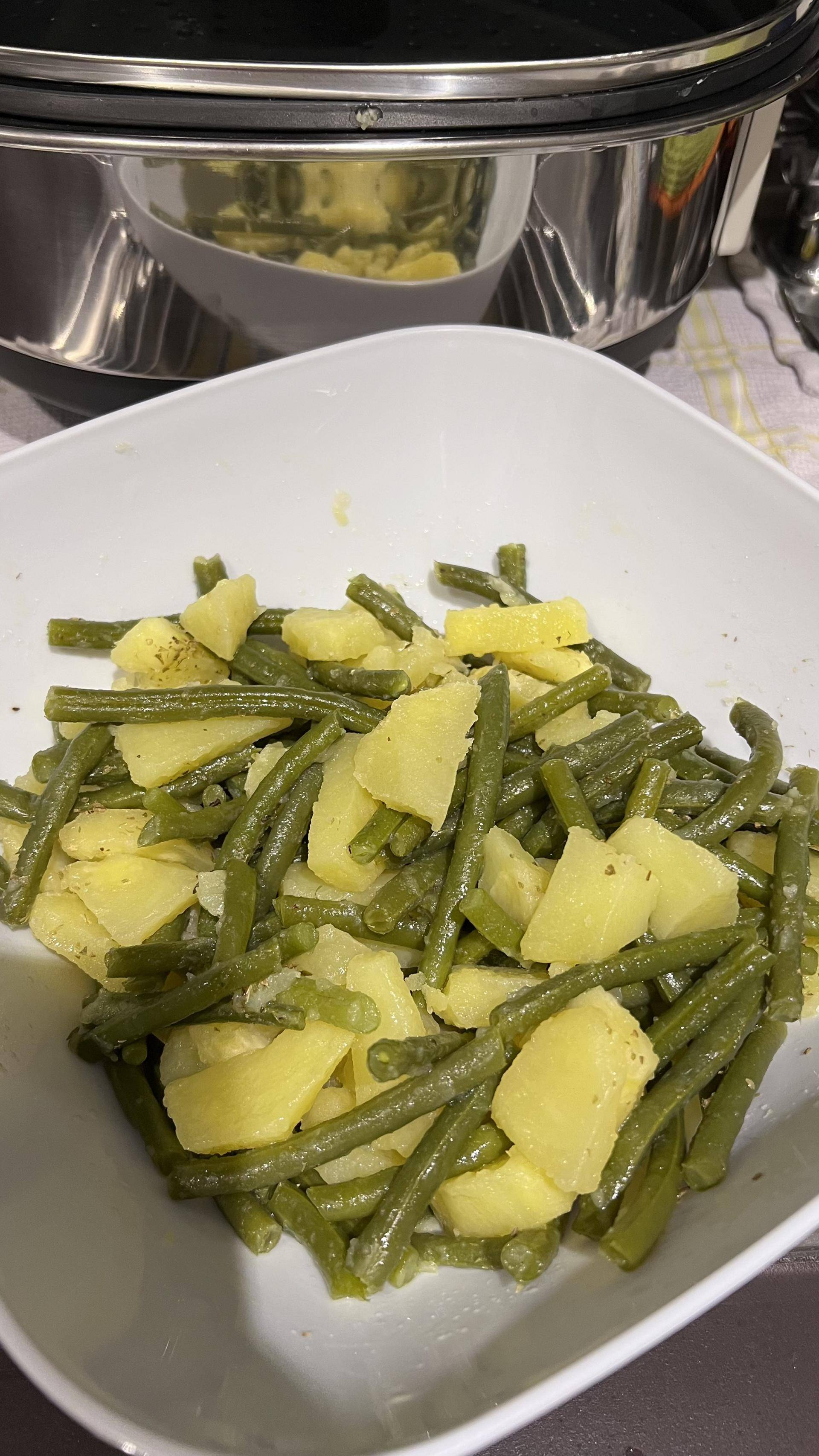 Fagiolini e patate al vapore - Ricette Companion | Moulinex