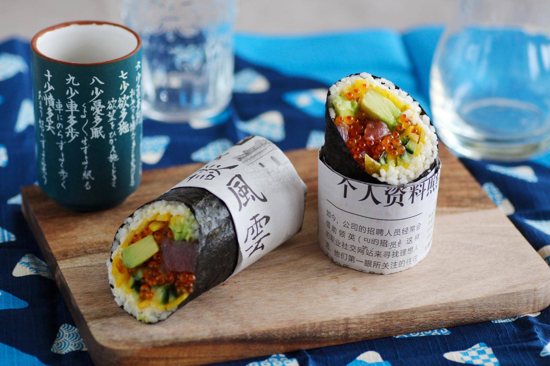 Sushi burrito - Ricette Companion Connect | Moulinex
