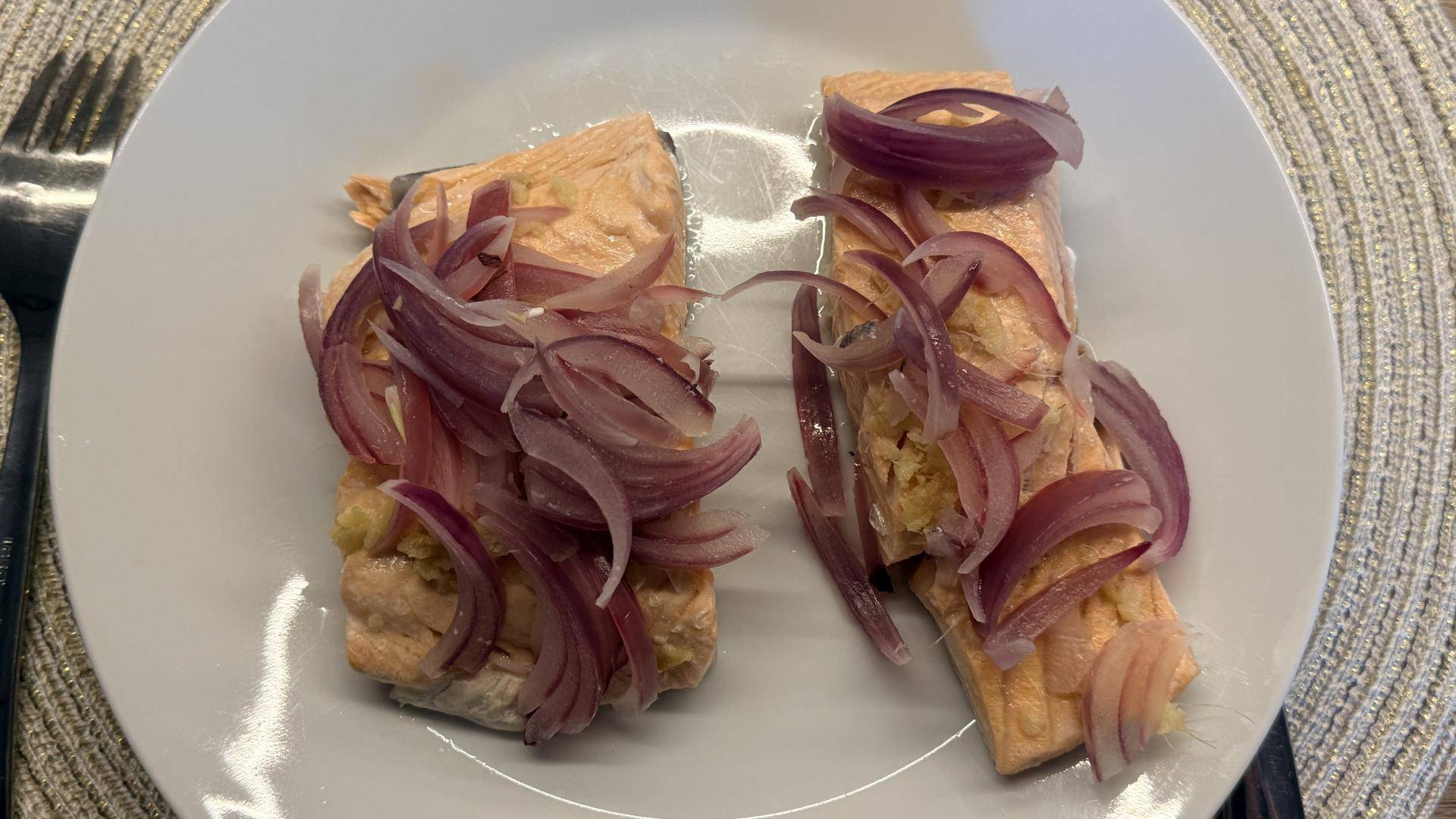 Salmone al vapore gustoso - Ricette Cookeo V3 | Moulinex