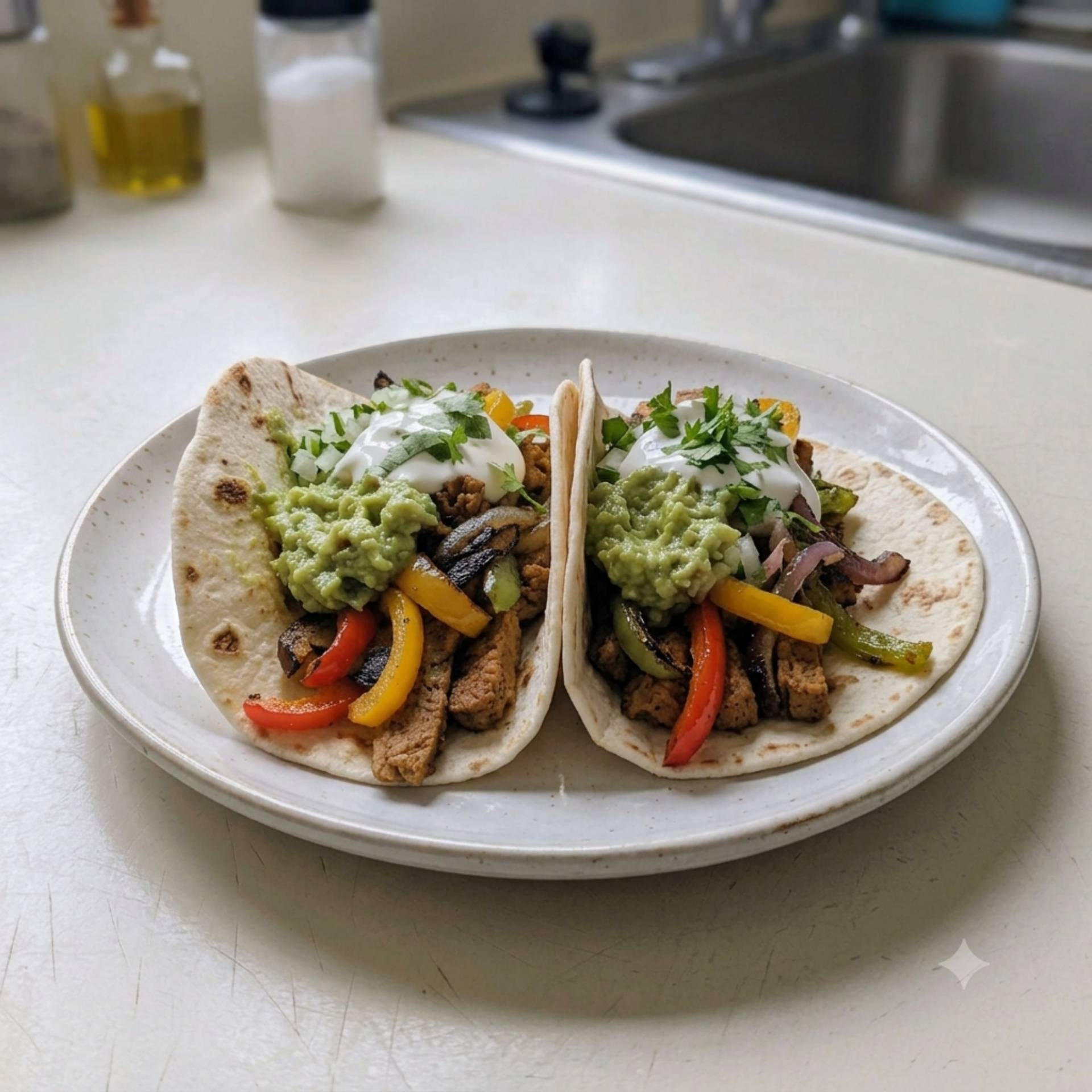 Fajitas veg - Ricette Companion Connect XL | Moulinex