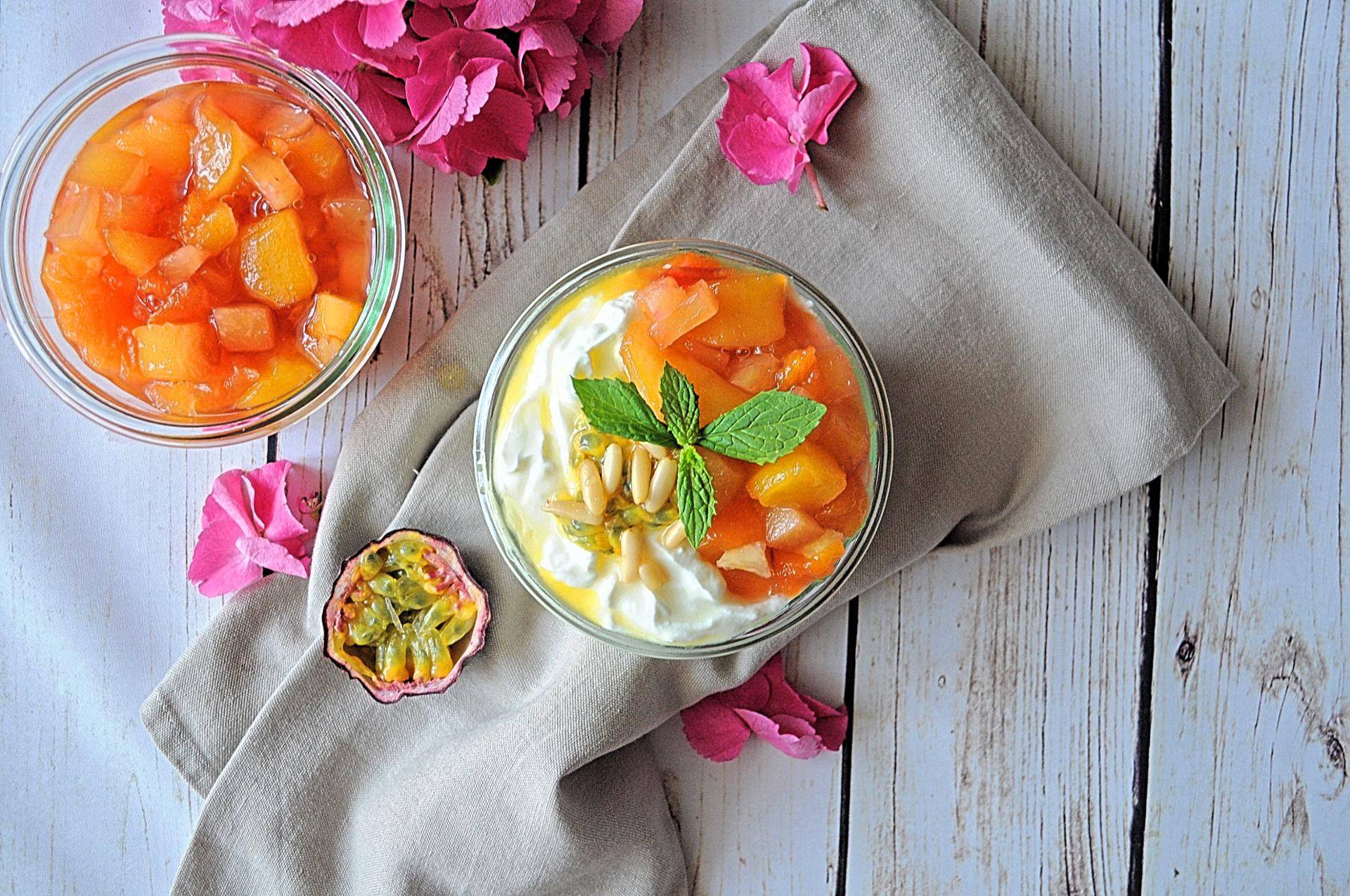 Yogurt greco miele e frutta - Ricette Cookeo | Moulinex