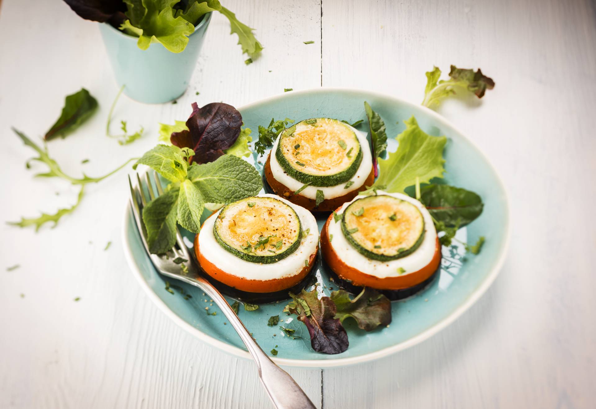Tian di verdure con mozzarella - Ricette Cookeo | Moulinex