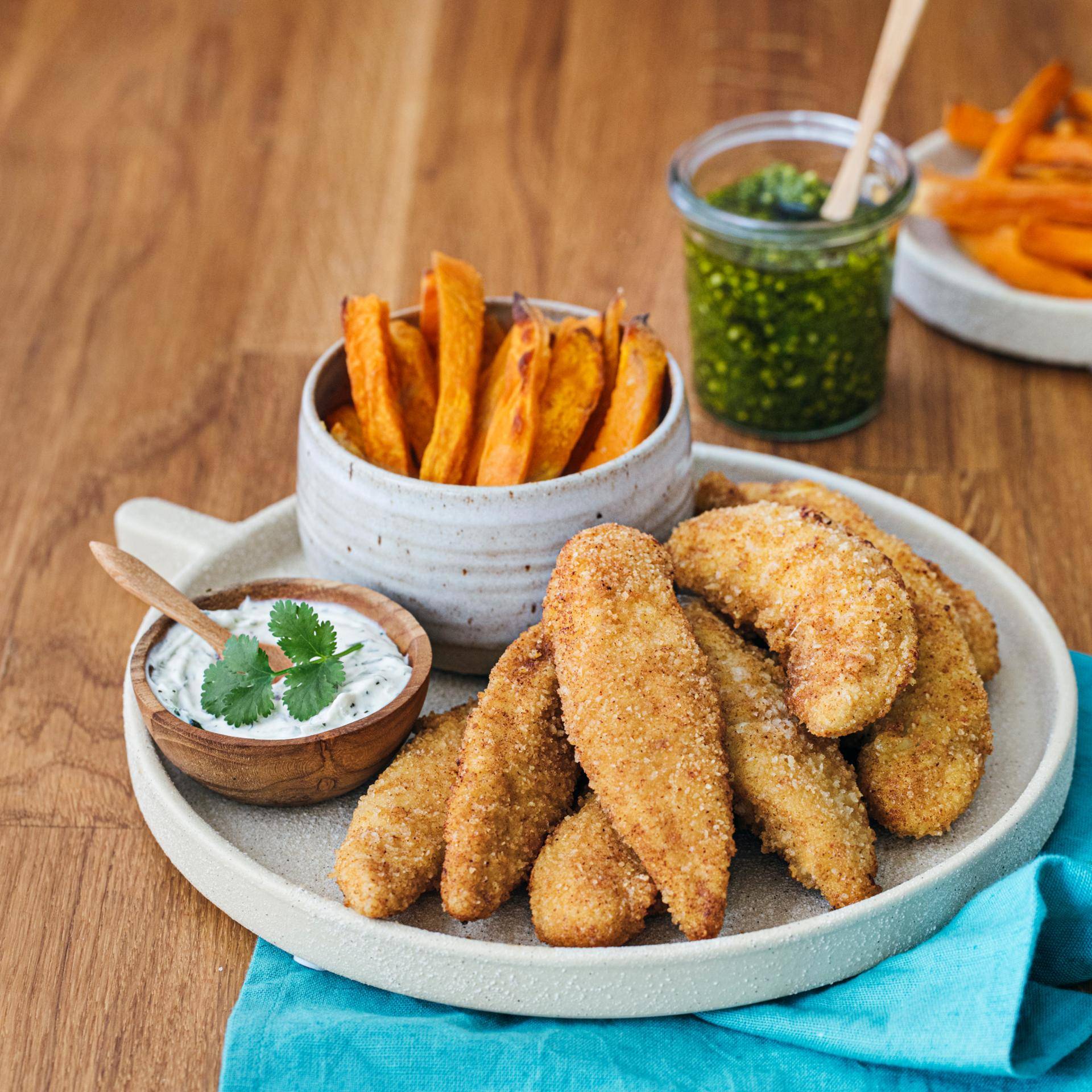 Pollo e patate dolci - Ricette EASY FRY & GRILL 2 in 1 XXL | Moulinex