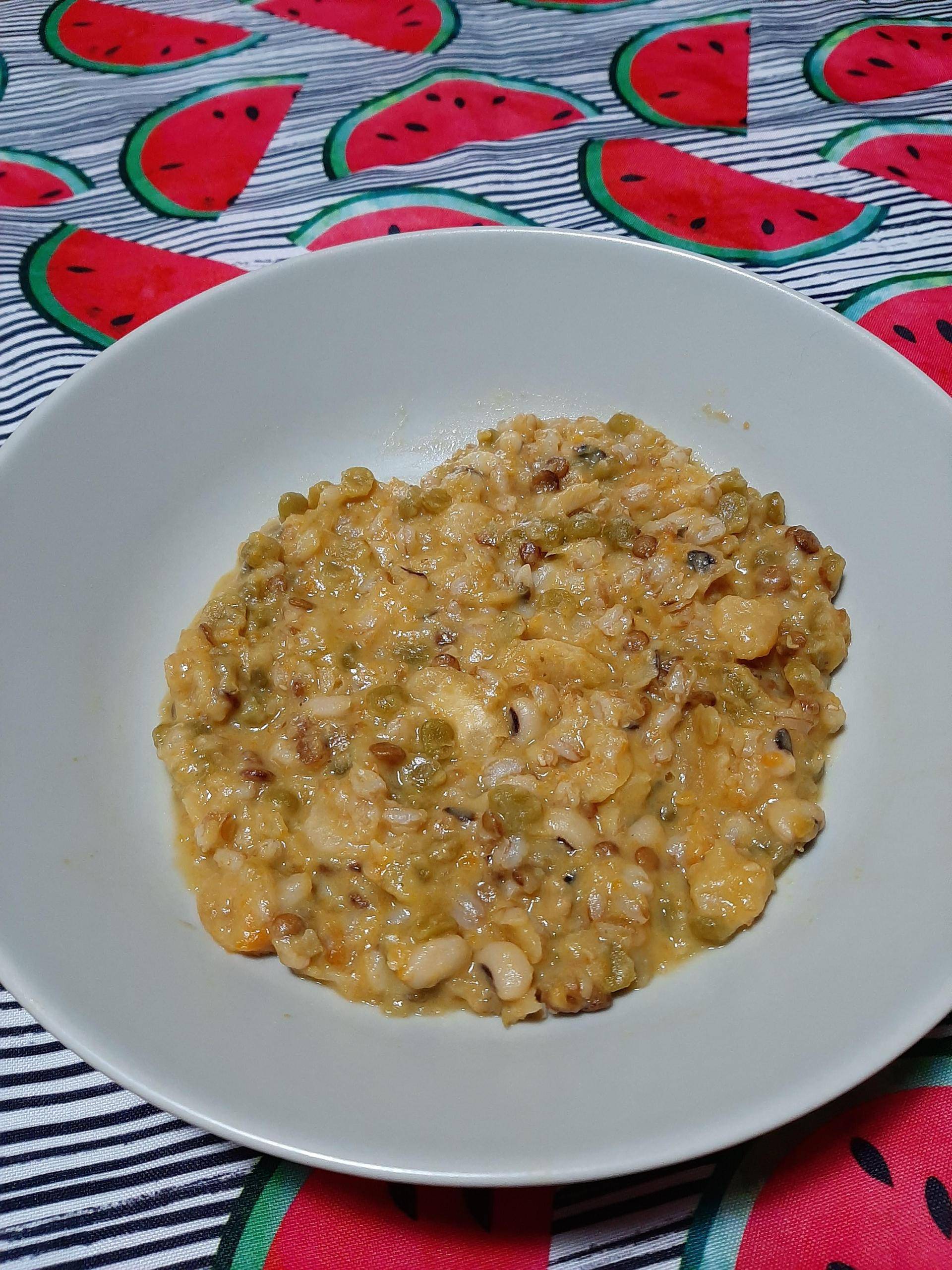 Zuppa di farro e legumi - Ricette Companion Connect | Moulinex