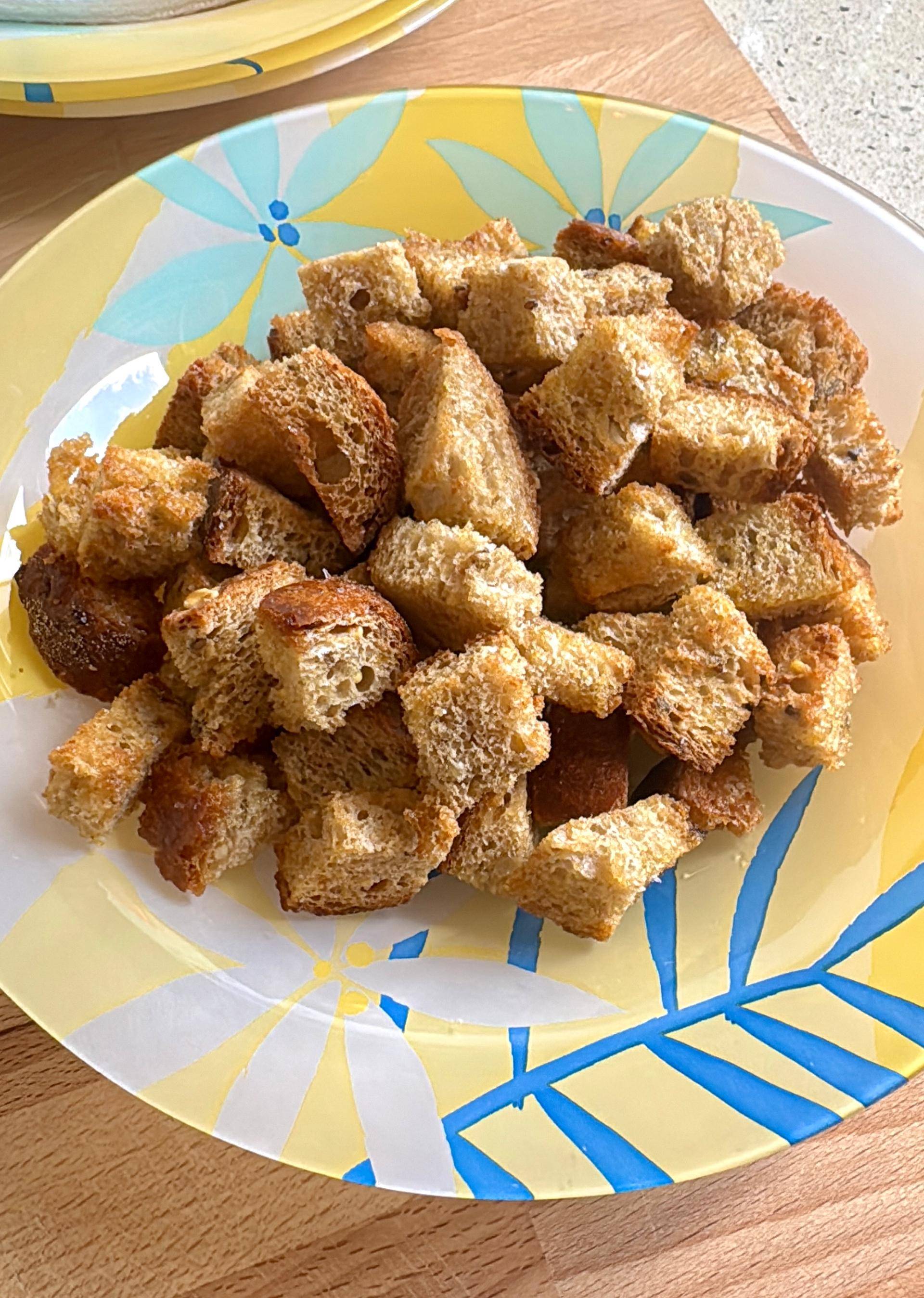 Crostini per zuppe - Ricette Easy Fry Mega | Moulinex