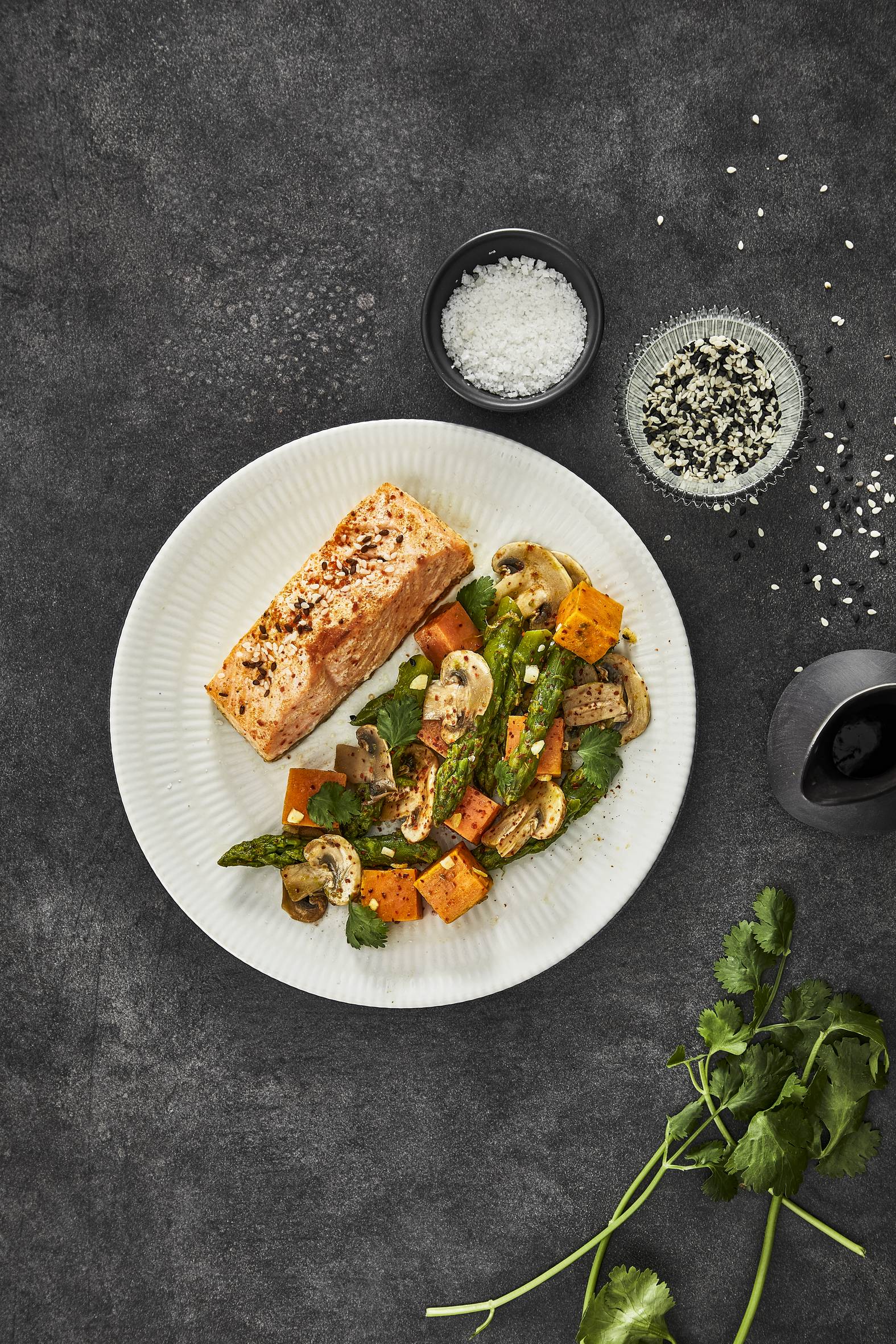 Salmone e asparagi verdi - Ricette OptiGrill + | Moulinex