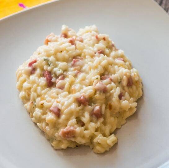 Risotto gorgonzola e pancetta - Ricette Companion Connect | Moulinex