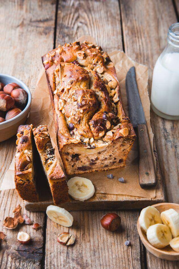 Torta banana e gocce di cioccolato - Ricette Perfectmix + | Moulinex