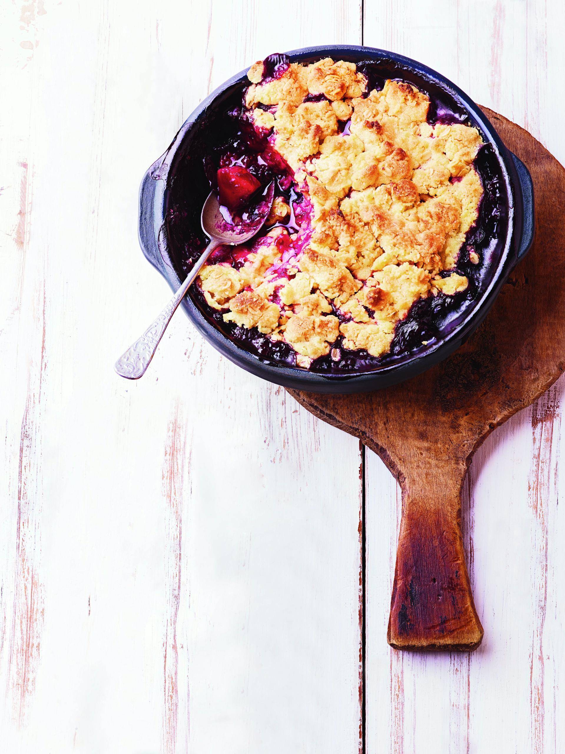 Crumble ai frutti rossi - Ricette Easy Fry Mega | Moulinex