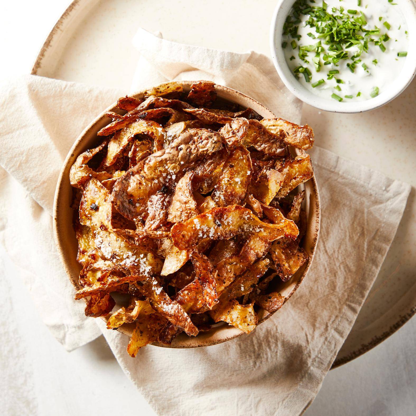 Chips di buccia di patate - Ricette EASY FRY GRILL & STEAM 3 in 1 | Moulinex