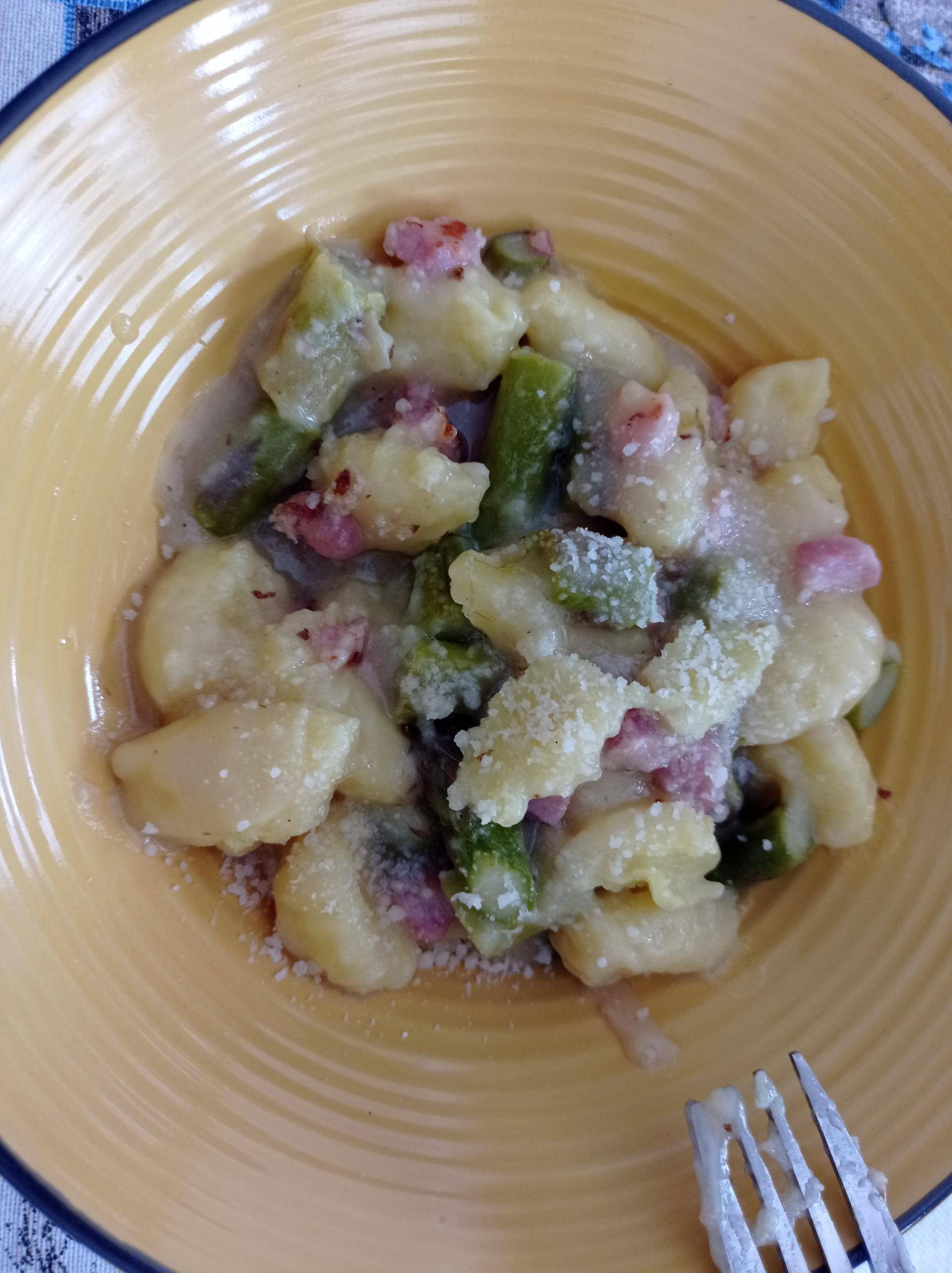 Gnocchi con asparagi e pancetta - Ricette Cookeo | Moulinex