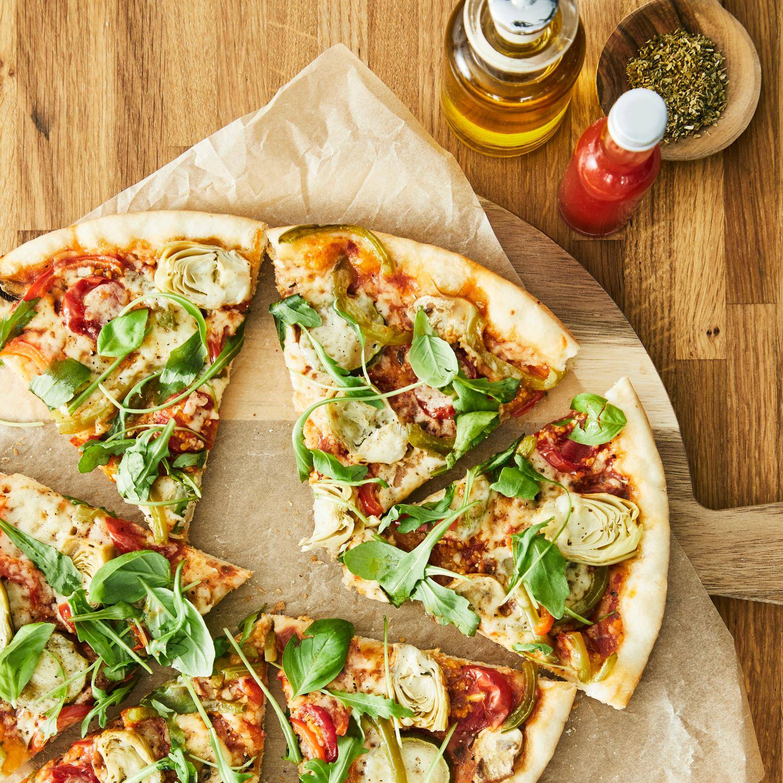 Pizza vegetariana - Ricette Easy Fry XL Surface | Moulinex