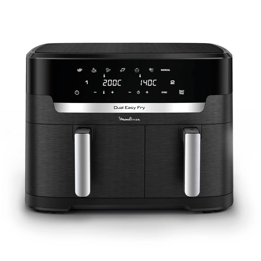 Pack Esclusivo Online - Dual Easy Fry XXL 11L + Set 5 Contenitori per Alimenti