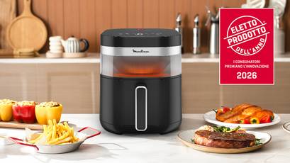 Friggitrice ad aria calda Lehmann XXL 8L con finestra di Friggitrice ad aria calda Lehmann XXL 8L con finestra di